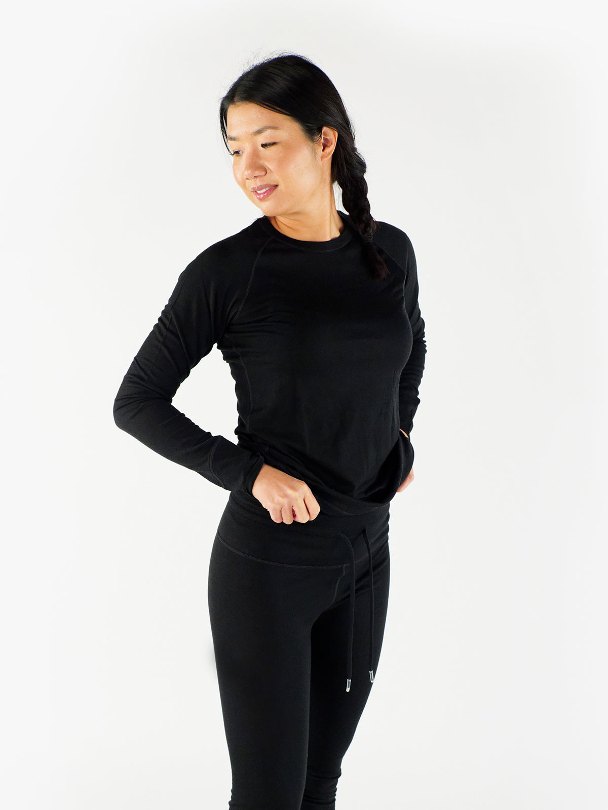 Adult Long Sleeve – 100% Merino Wool – Unisex Baselayer