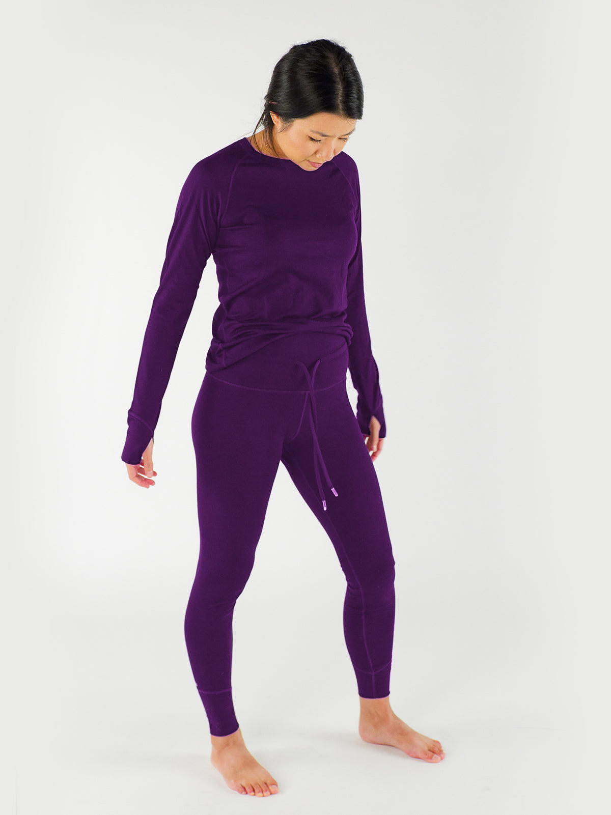 Adult Baselayer Leggings – 100% Merino Wool