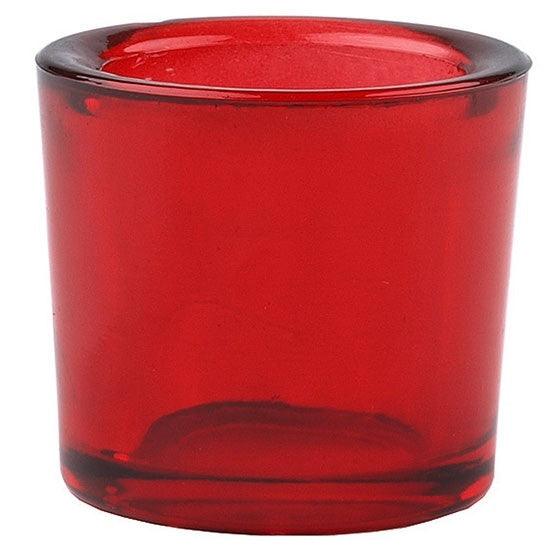 Bluecorn Heavy Glass Votive Candle Holders – 50% Recycled Glass, Single or Case of 12