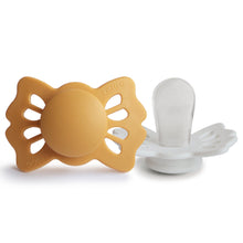 Load image into Gallery viewer, FRIGG Lucky Symmetrical Silicone Pacifier 2-Pack (0-6 Months)
