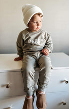 Load image into Gallery viewer, Merry Graphic Organic Cotton 2pc Jogger Set

