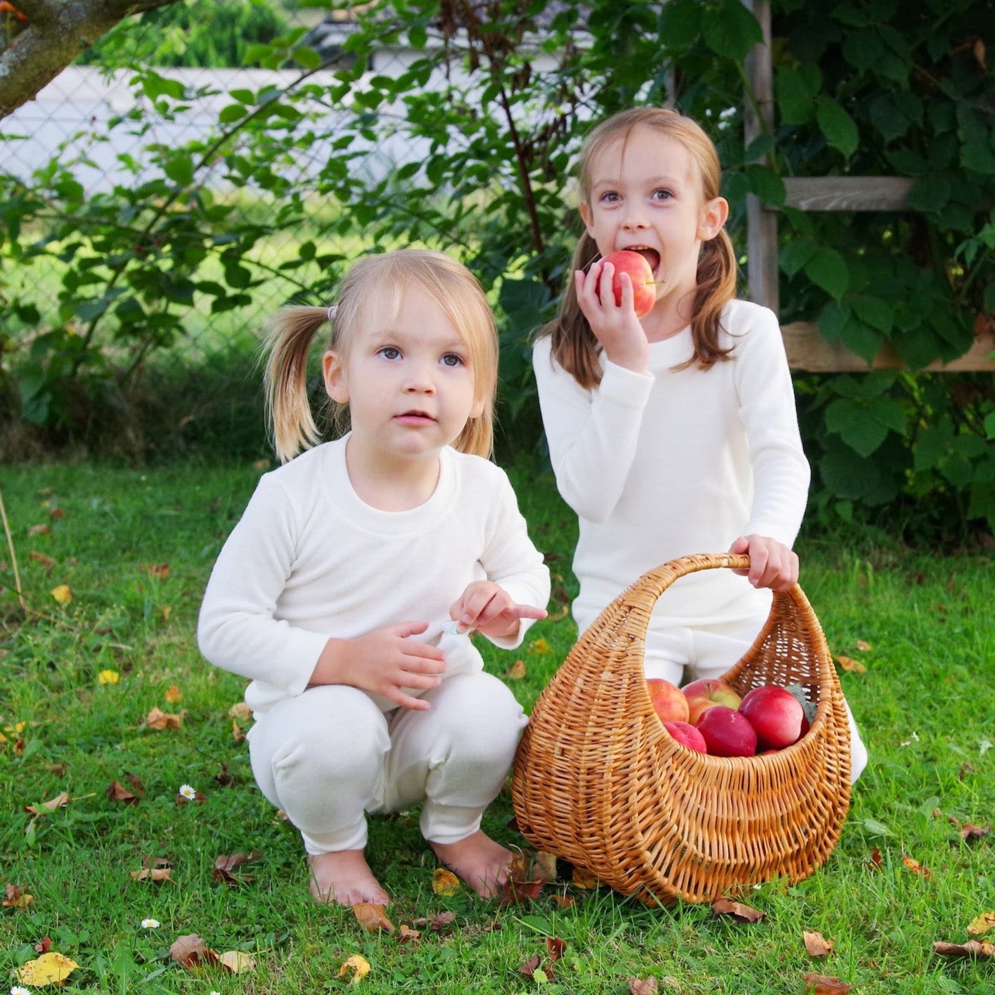 Baby in Merino Thermal Base Layer Set - 100% Non-Superwash Merino Wool 250gsm | Off White