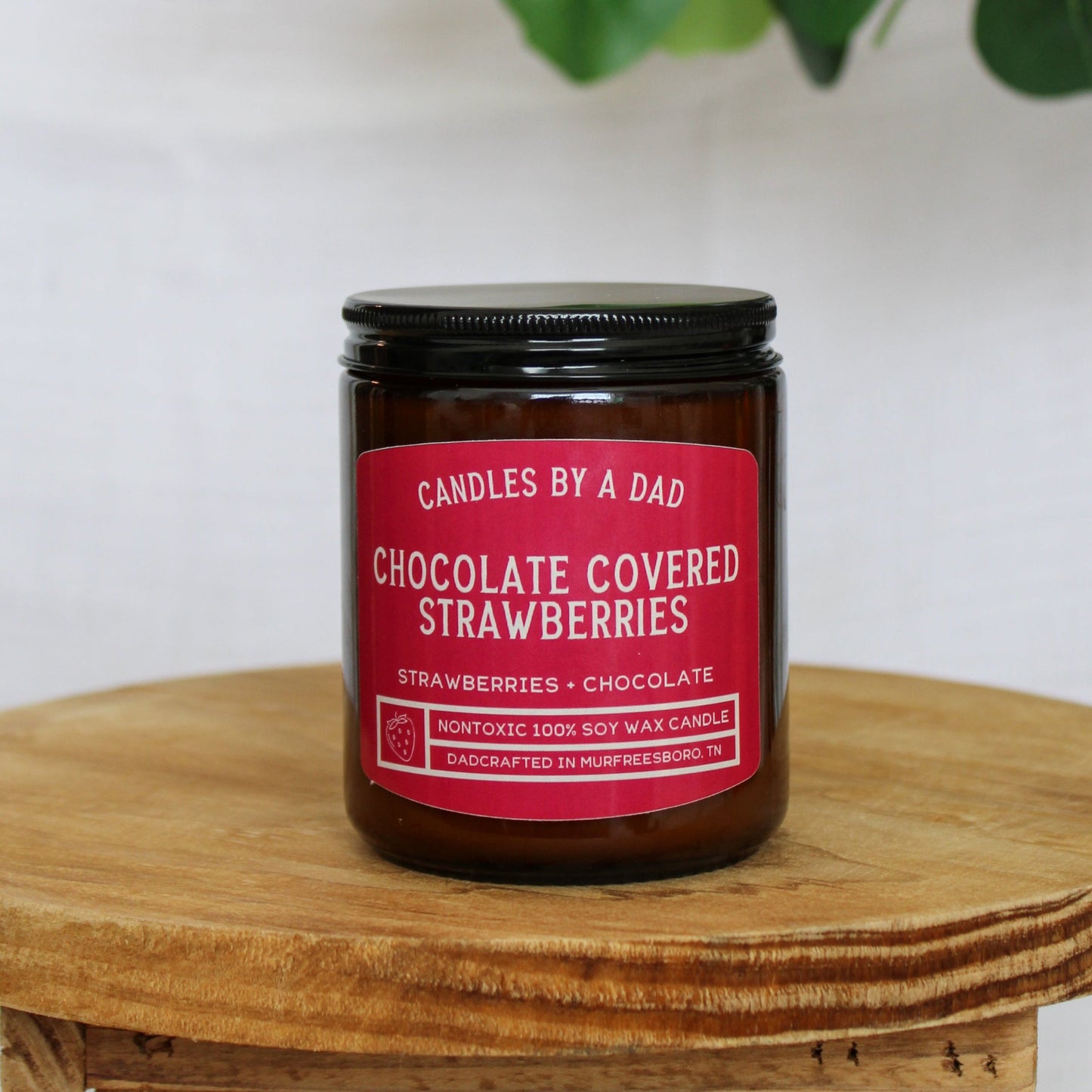 Chocolate Covered Strawberries 7oz Candle