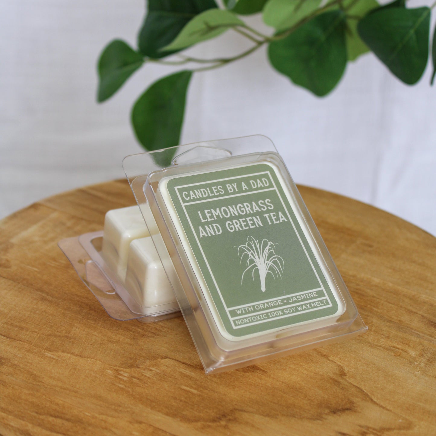 Green Tea and Lemongrass Wax Melt