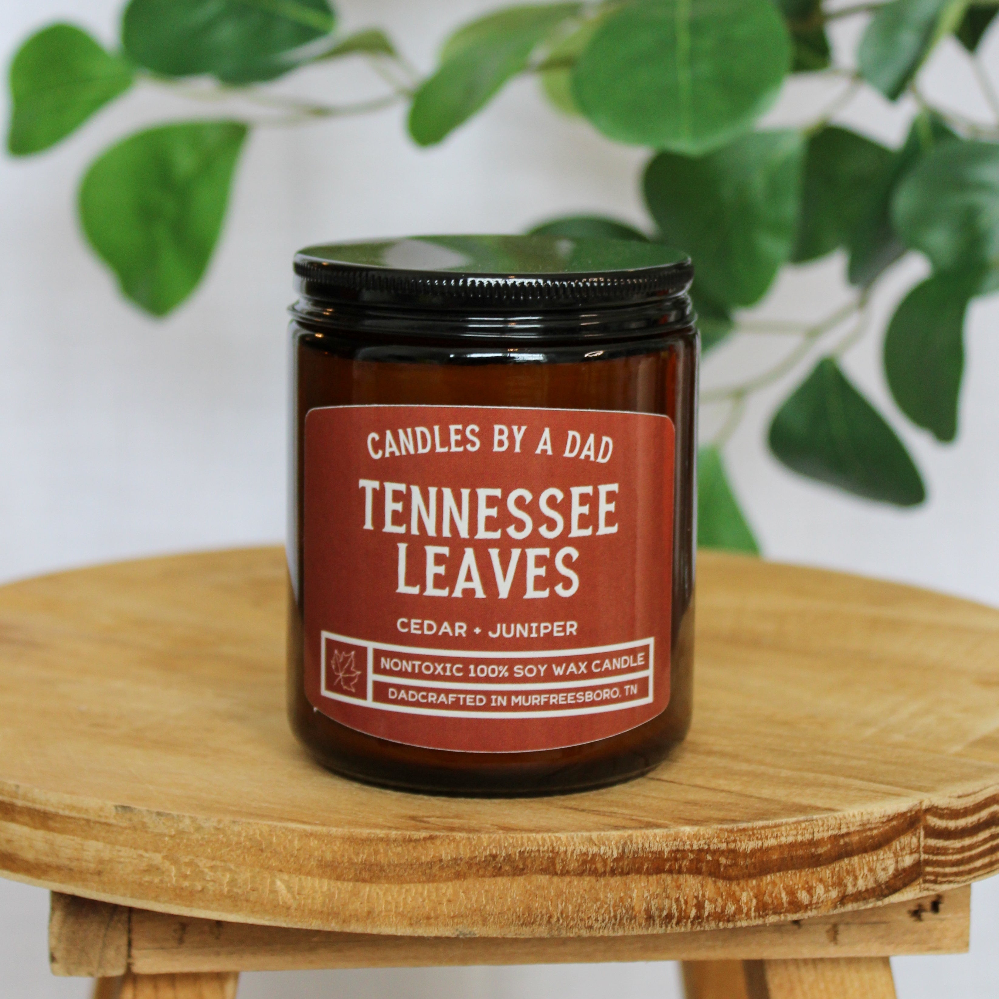 Candles By A Dad Tennessee Leaves Candle - Thumbnail 2