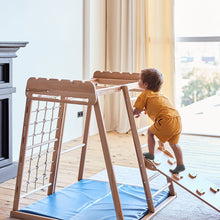 Load image into Gallery viewer, Wood and Hearts Eco-Friendly Natural Wooden Indoor Playground Toddler Jungle Gym
