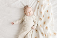 Load image into Gallery viewer, Organic Cotton Baby Swaddle - Lights Of Promise
