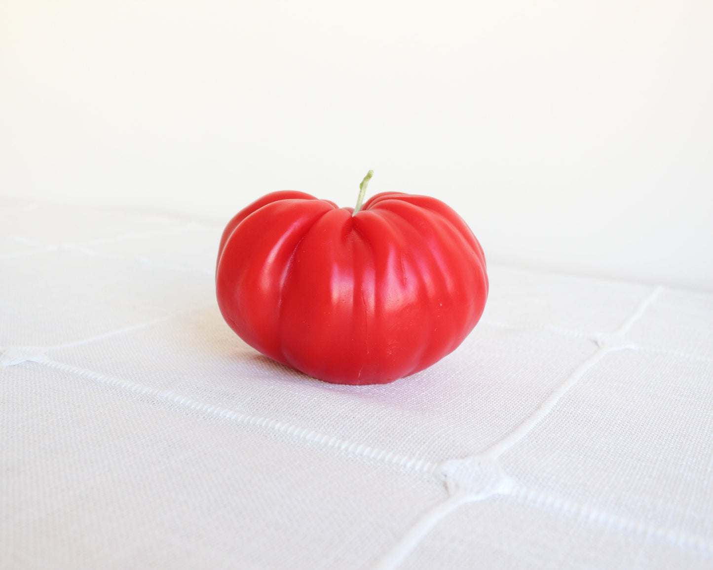 EXTRA LARGE HEIRLOOM TOMATO BEESWAX CANDLE