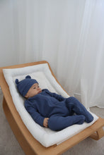 Load image into Gallery viewer, Luna + Luca Bear Waffle Set - Stormy Blue
