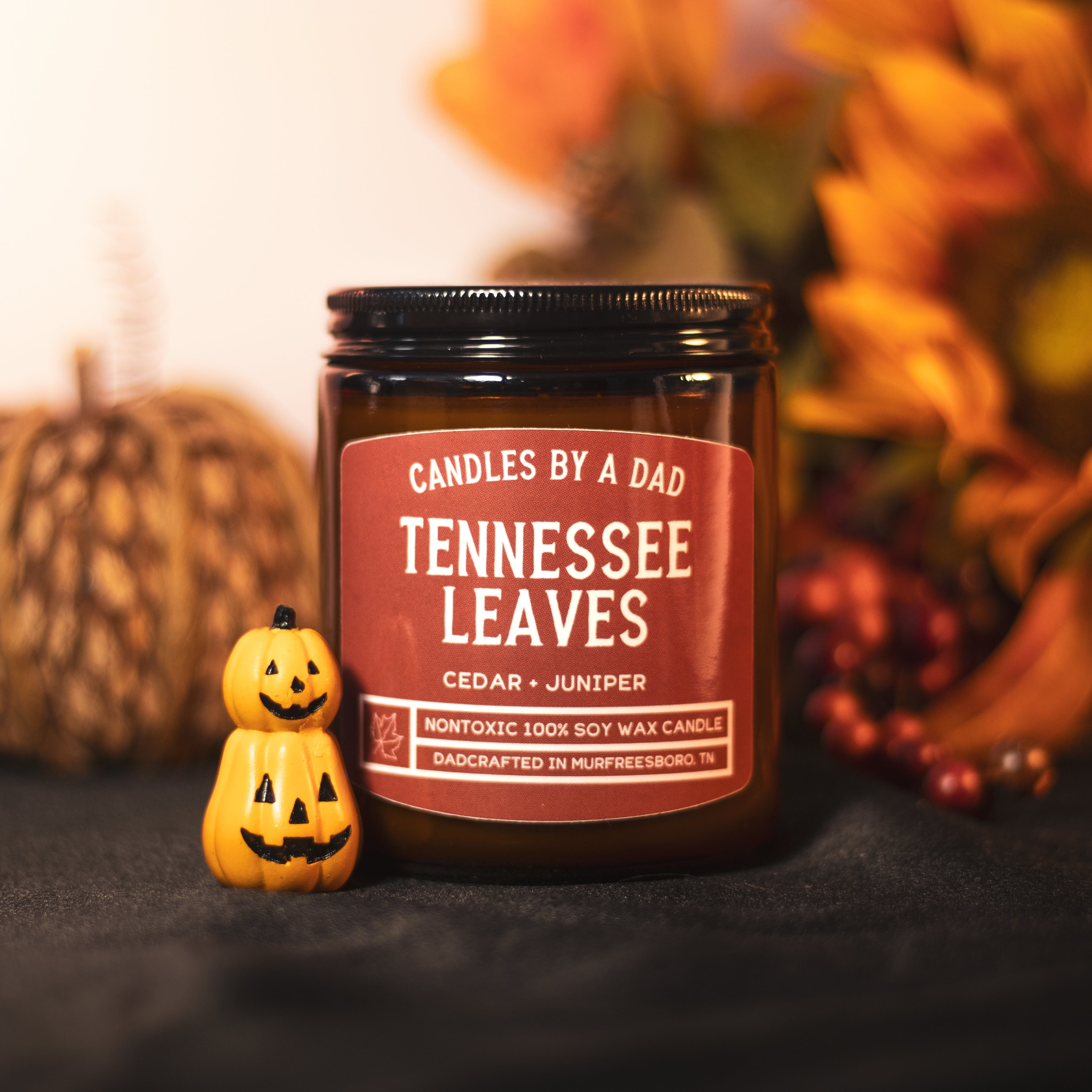 Candles By A Dad Tennessee Leaves Candle
