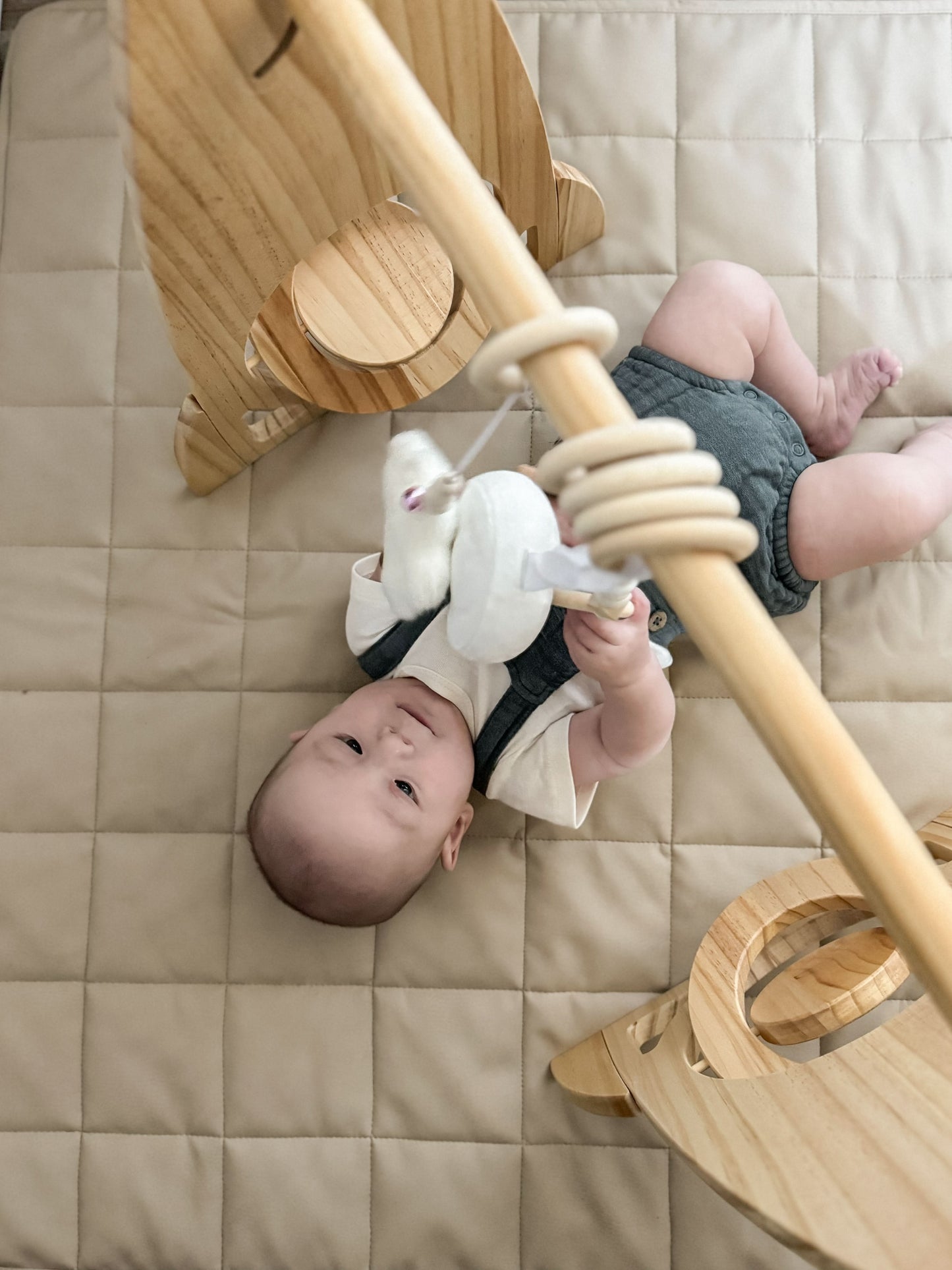 Avenlur Rocket - Eco-Friendly Wooden Baby Gym
