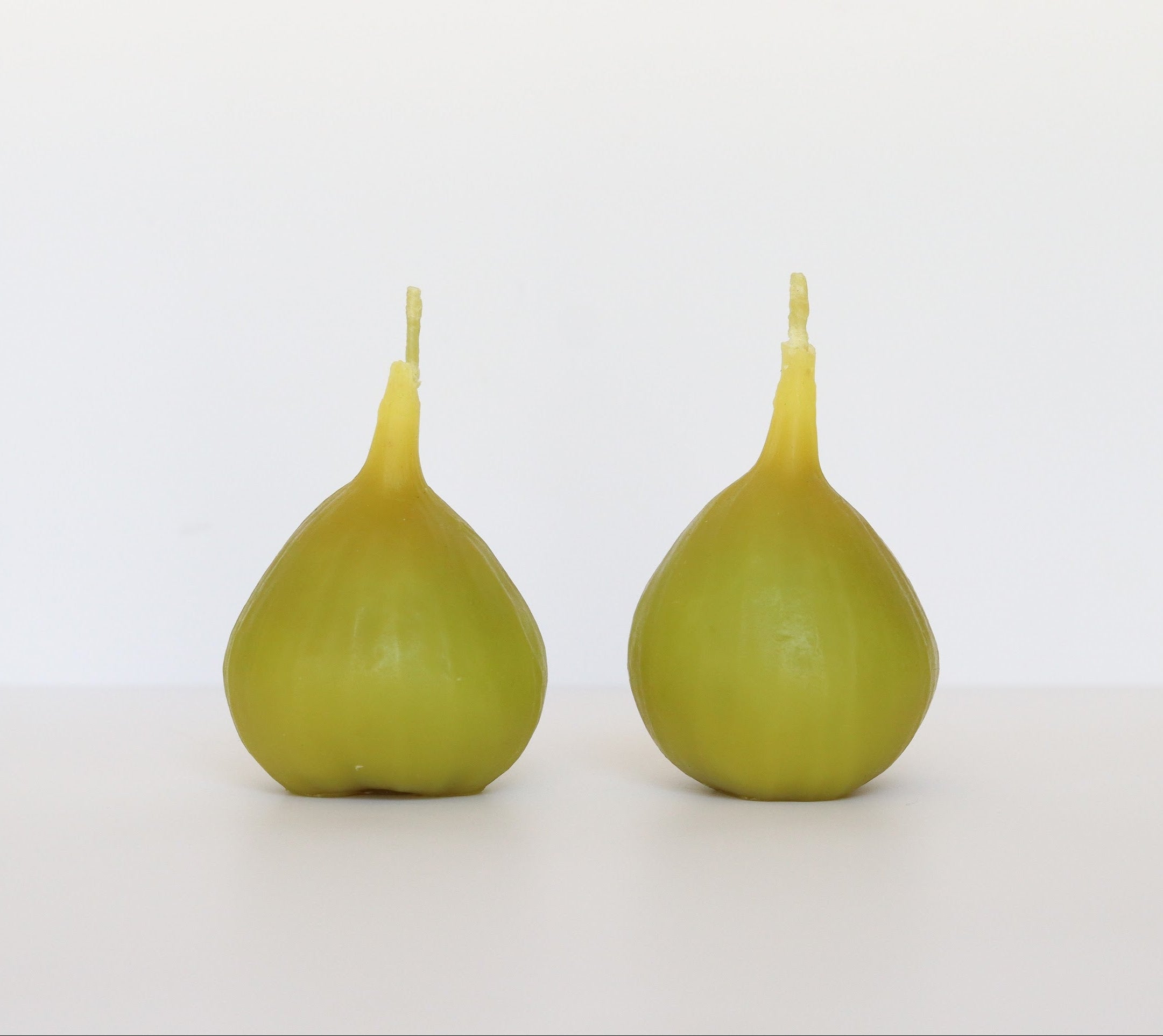 Happy Organics Beeswax Green Fig Tealight Candles