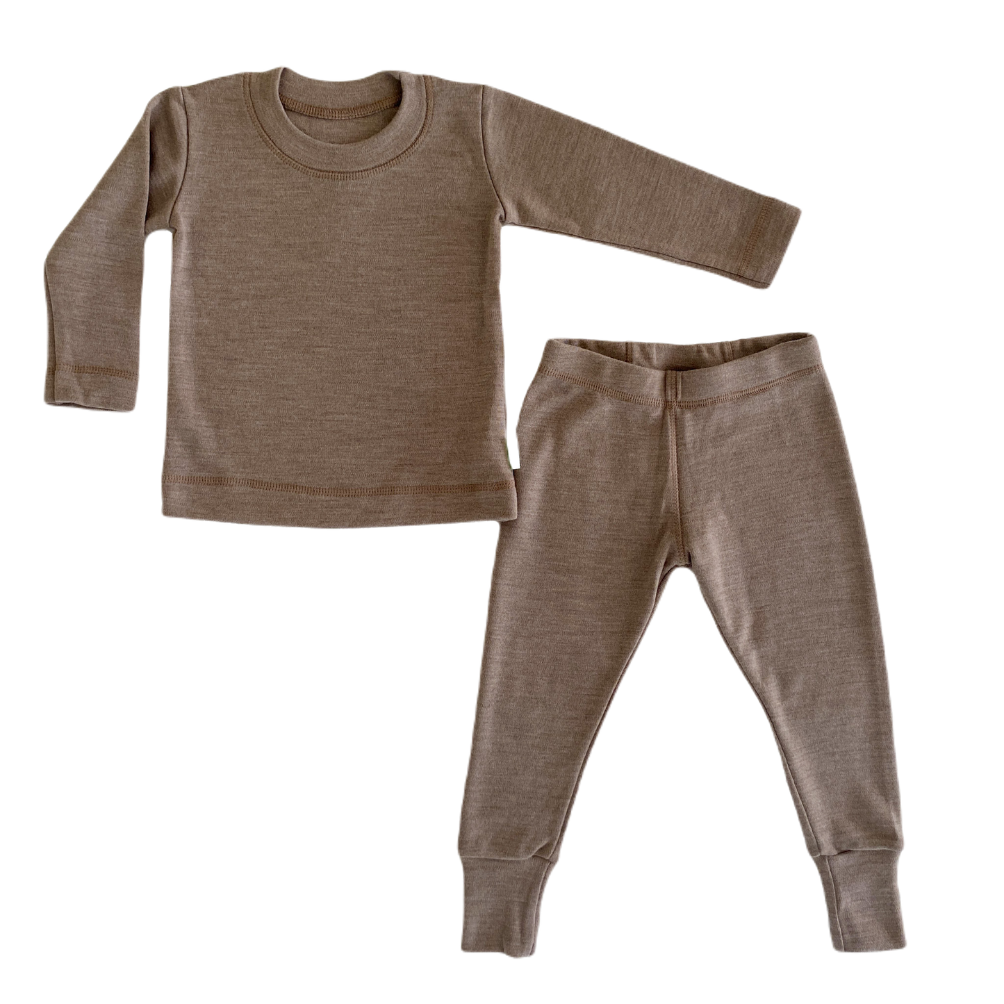 Merino Thermal Base-layer Set - mele beige