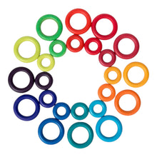 Load image into Gallery viewer, 12 Dowels Sorting Helper Tree with 24 Building Rings Set
