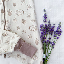 Load image into Gallery viewer, Silk &amp; Merino Sleep Sack - pale sand

