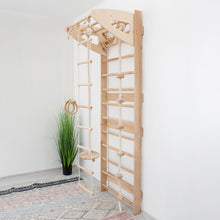 Load image into Gallery viewer, Wood and Hearts Eco-Friendly Wooden Kids&#39; Swedish Wall
