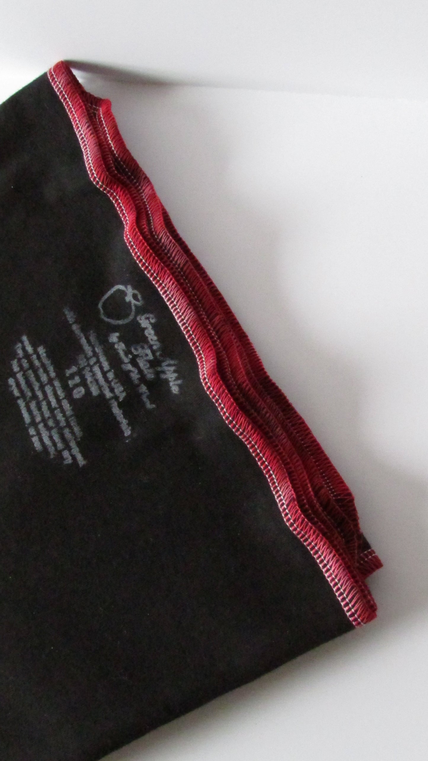 Stretchy Flat Organic Cloth Diapers in Black