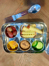 Load image into Gallery viewer, Busy Benny Complete Stainless Steel Snack Box Set for On-The-Go Snacking

