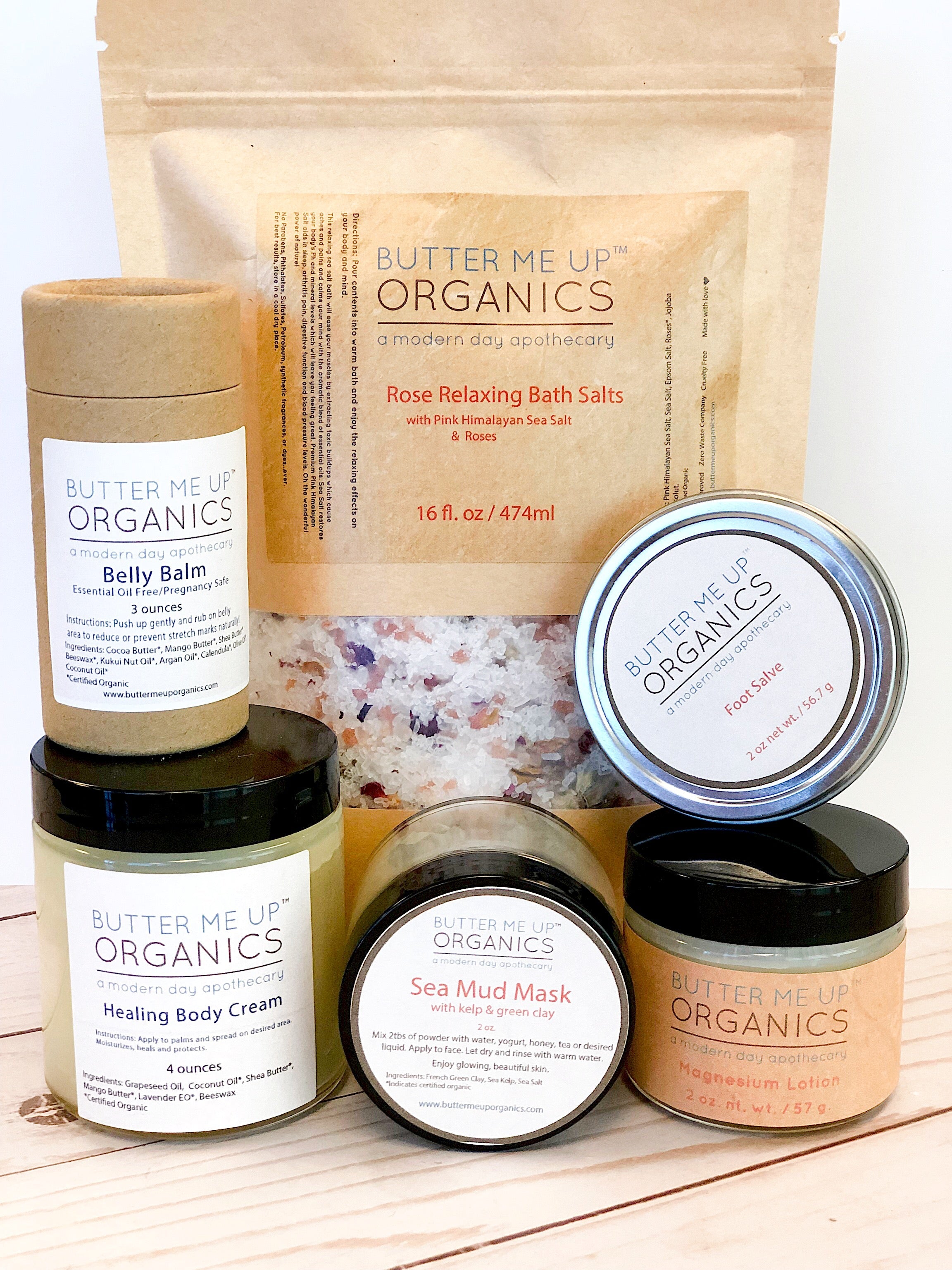 Butter Me Up Organics Comfort Kit