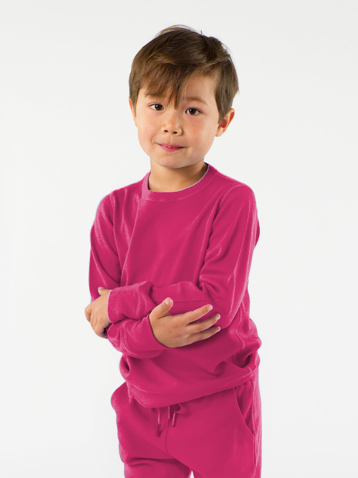 Kids Crew and Jogger Set – 100% Merino Wool
