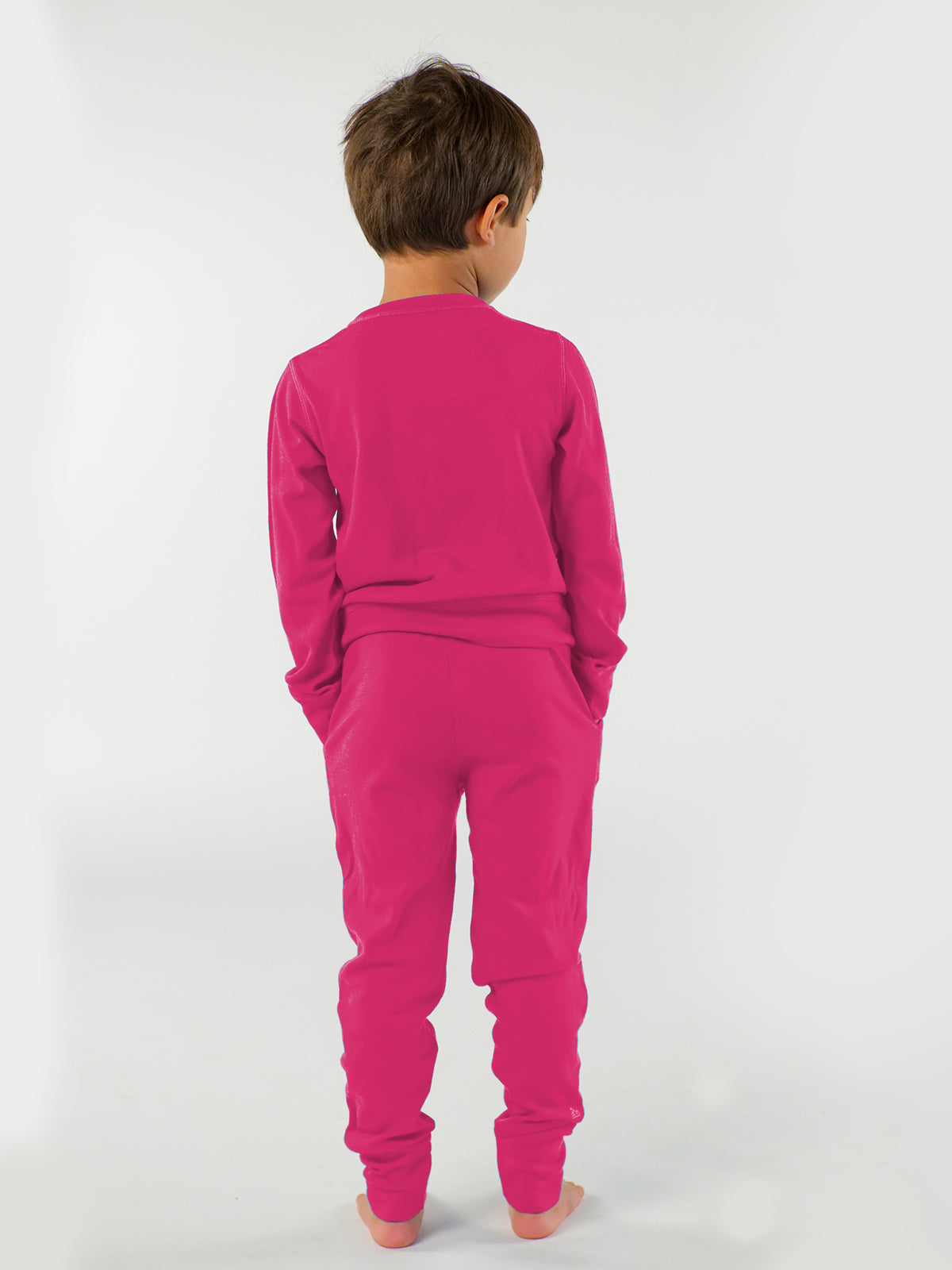 Kids Crew and Jogger Set – 100% Merino Wool