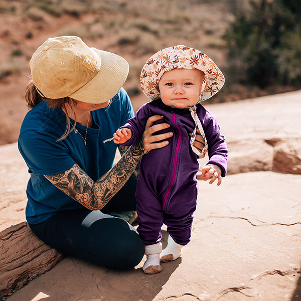 Baby Zippy – 100% Merino Wool - Midlayer