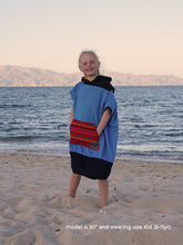Load image into Gallery viewer, Merino Wool Towel Poncho – Iksplor x SURreal – Unisex
