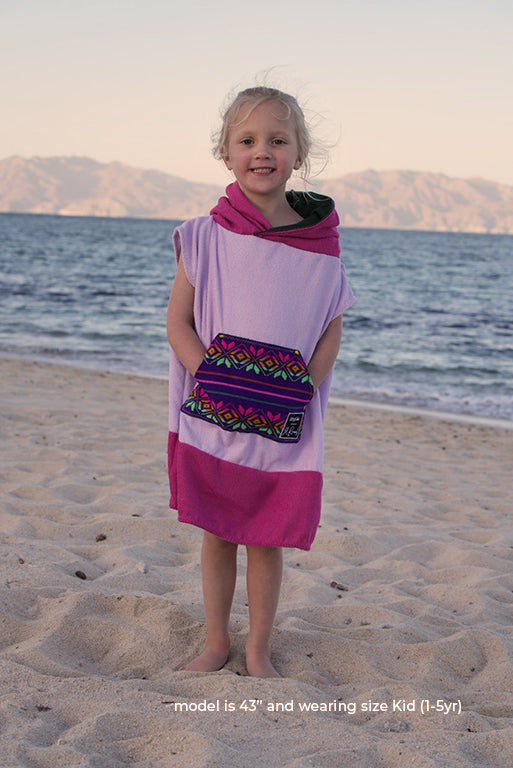 Merino Wool Towel Poncho – Iksplor x SURreal – Unisex