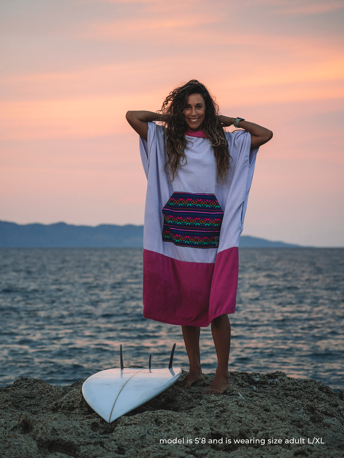 Merino Wool Towel Poncho – Iksplor x SURreal – Unisex