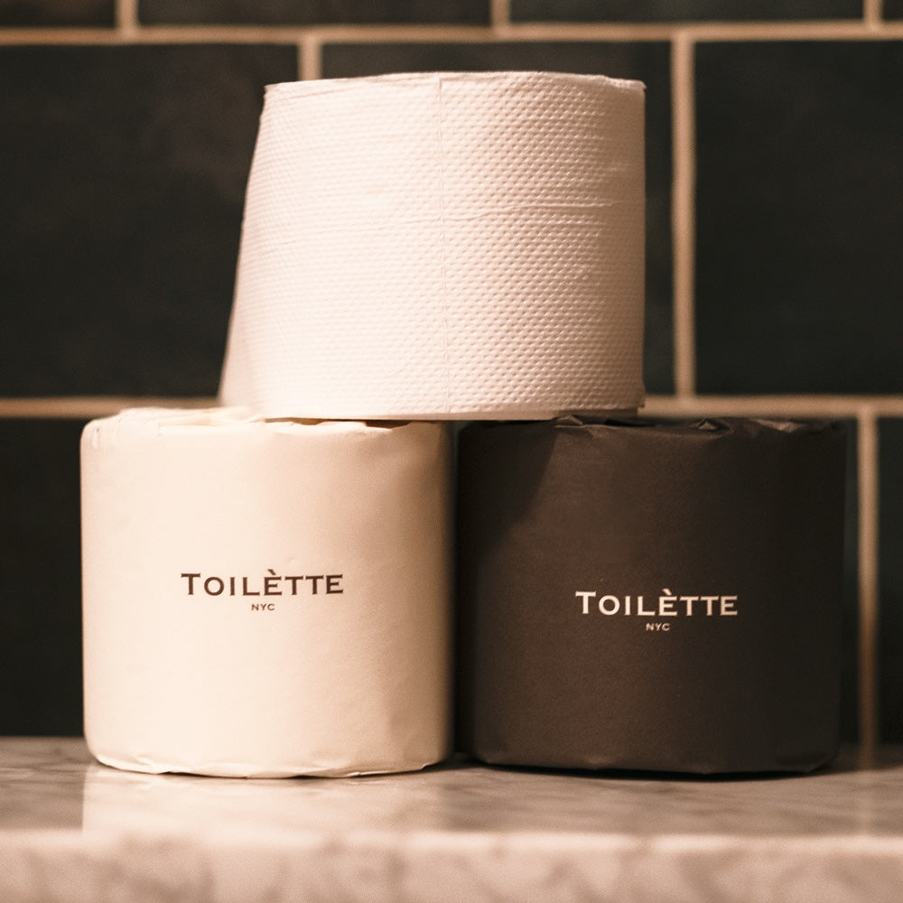 Toilètte Bamboo Toilet Paper – Individually Wrapped Rolls, 8 to 48 Pack