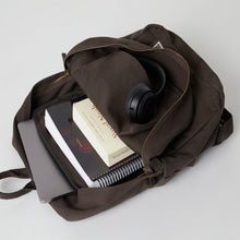 Load image into Gallery viewer, Terra Thread Earth Sustainable GOTS Organic Cotton Backpack
