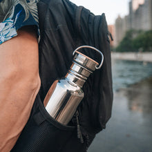 Load image into Gallery viewer, 27 oz Reflect Water Bottle with Bamboo Cap
