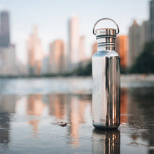 Load image into Gallery viewer, 27 oz Reflect Water Bottle with Bamboo Cap
