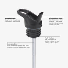 Load image into Gallery viewer, Klean Kanteen 27oz Classic with Flip Seal Sport Cap - Hippie Bus
