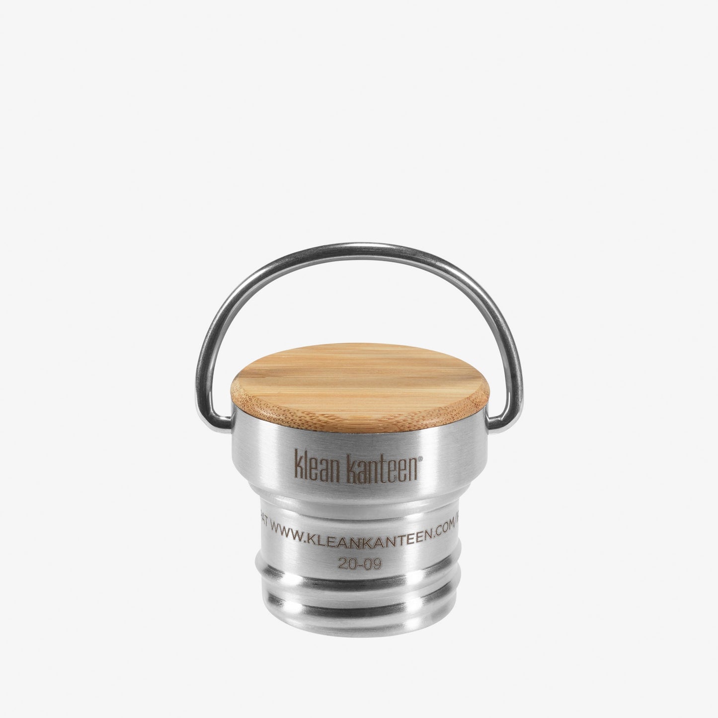 Klean Kanteen 20oz Rise Reflect with Bamboo Cap
