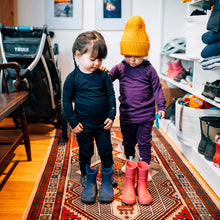 Load image into Gallery viewer, Kids Long Sleeve &amp; Legging Set – 100% Merino Wool - Baselayer
