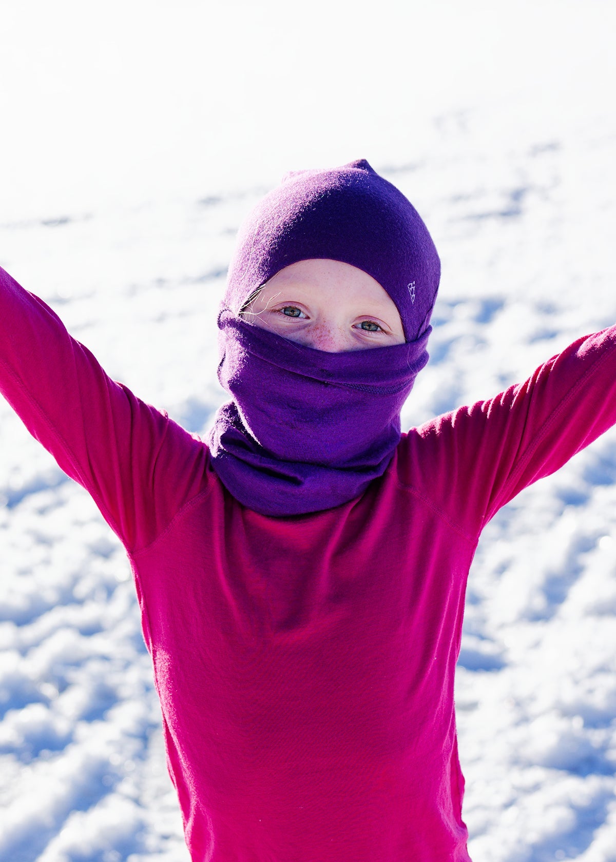 Neckie – 100% Merino Wool Neck Gaiter – All Ages