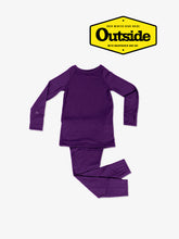 Load image into Gallery viewer, Kids Long Sleeve &amp; Legging Set – 100% Merino Wool - Baselayer
