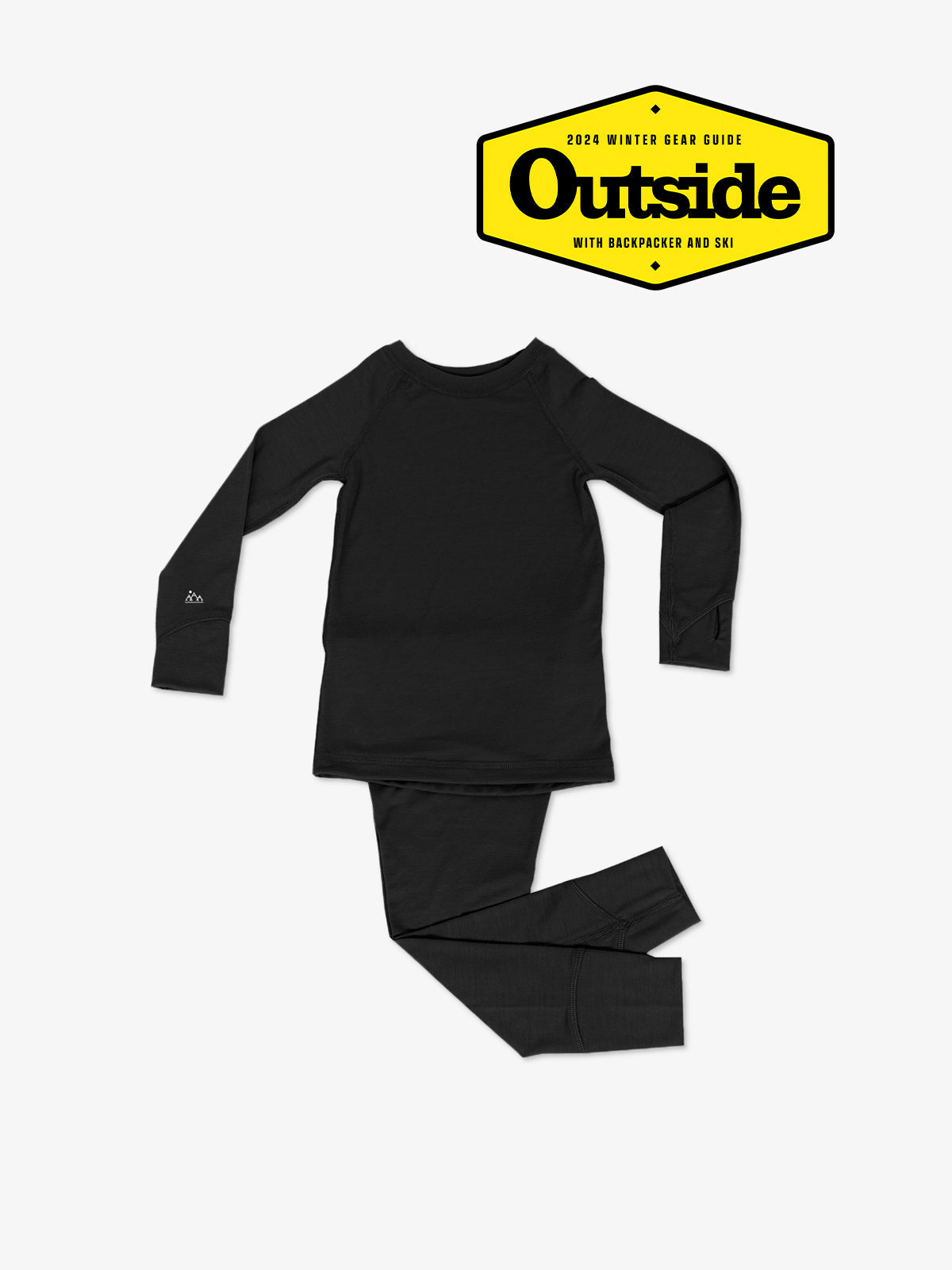 Kids Long Sleeve & Legging Set – 100% Merino Wool - Baselayer