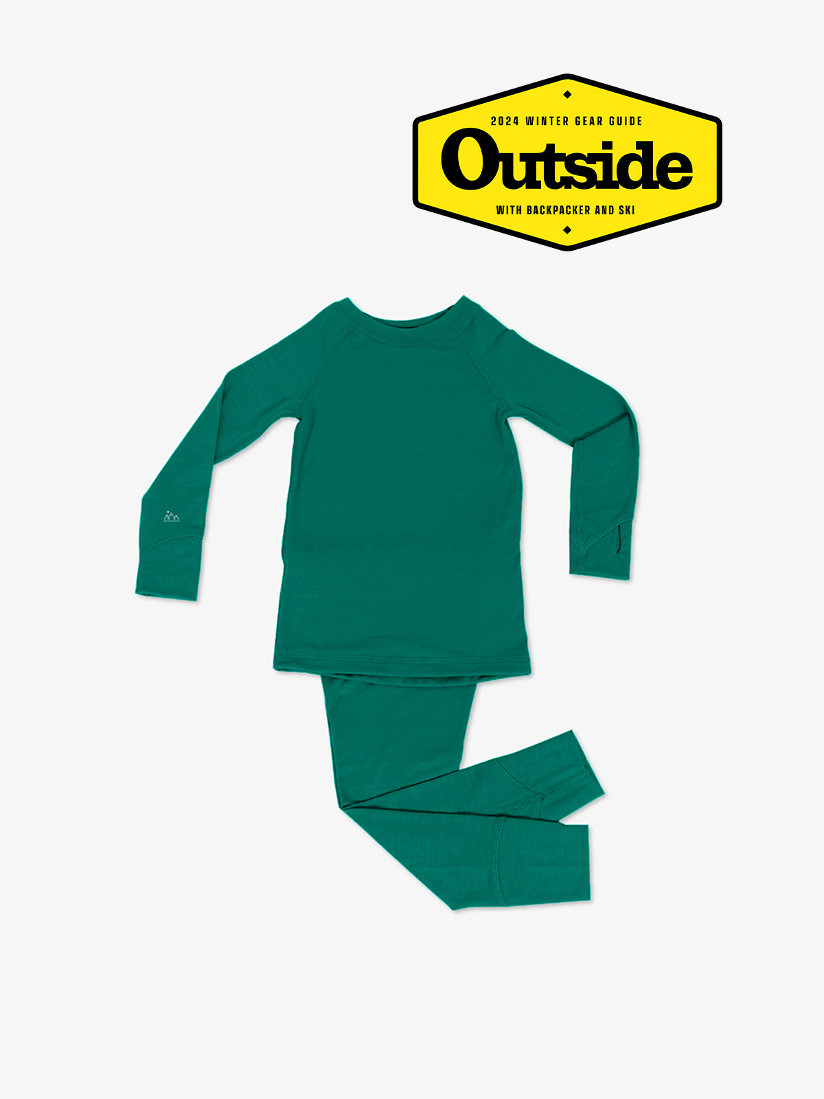 Kids Long Sleeve & Legging Set – 100% Merino Wool - Baselayer