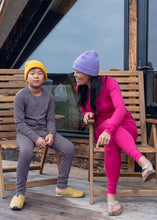 Load image into Gallery viewer, Kids Long Sleeve &amp; Legging Set – 100% Merino Wool - Baselayer

