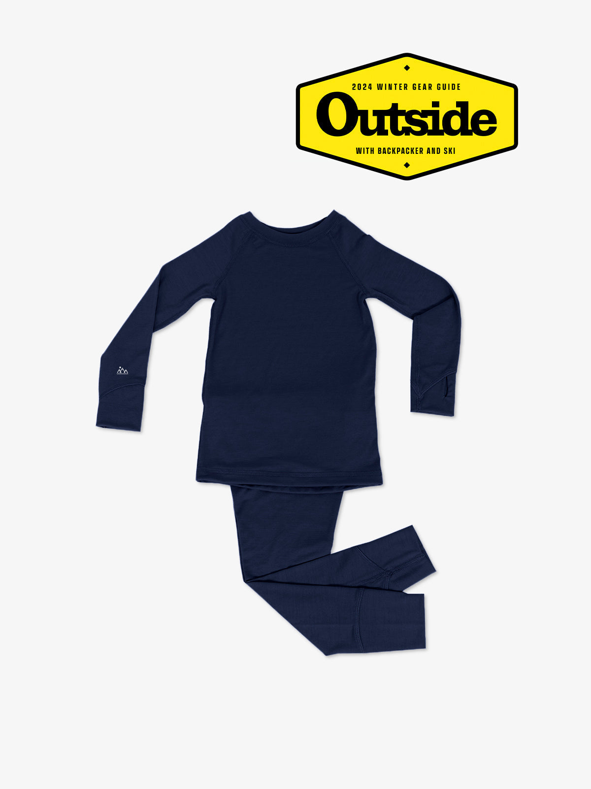 Kids Long Sleeve & Legging Set – 100% Merino Wool - Baselayer