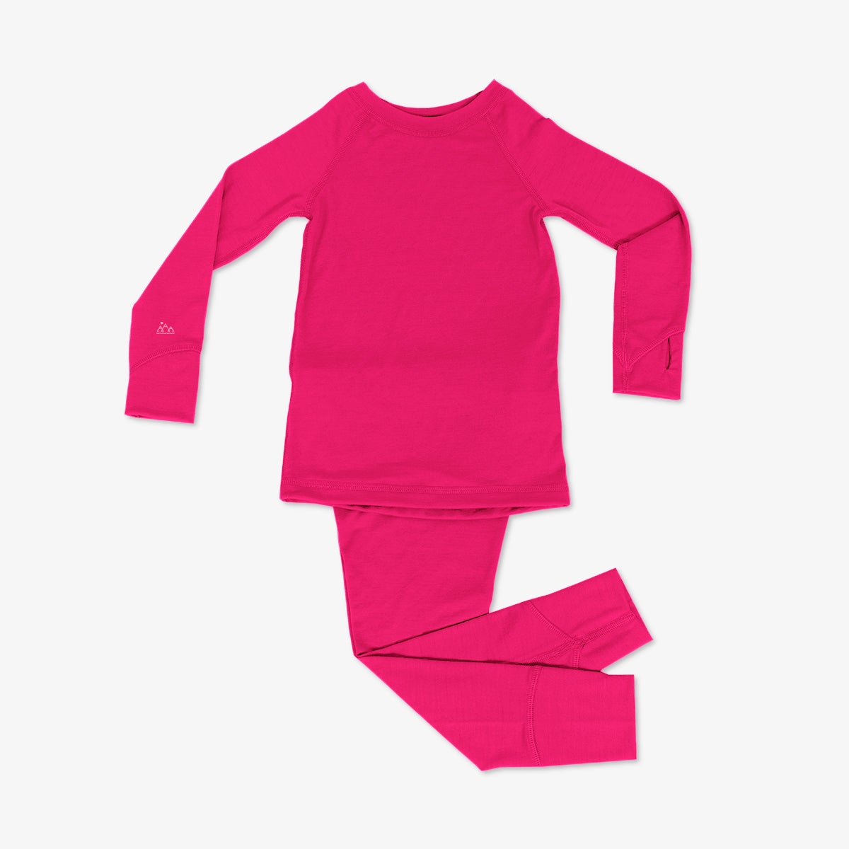 Kids Long Sleeve & Legging Set – 100% Merino Wool - Baselayer
