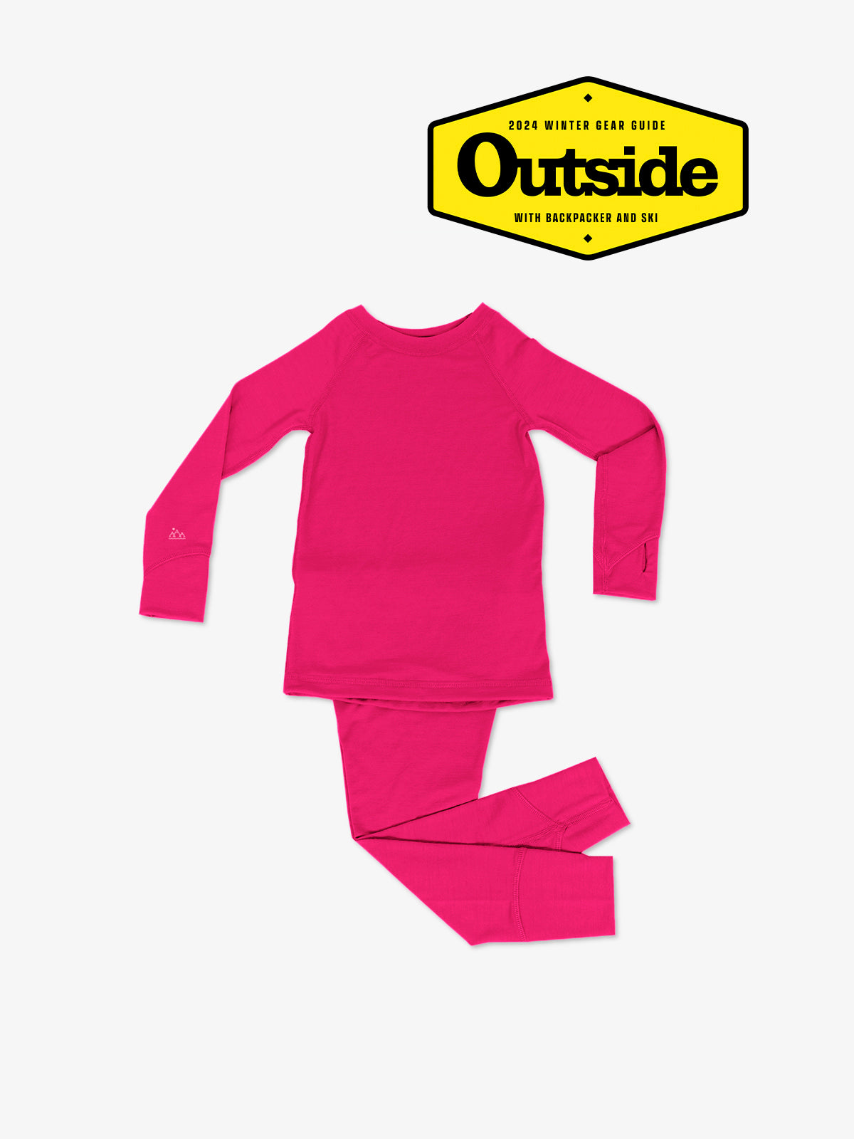 Kids Long Sleeve & Legging Set – 100% Merino Wool - Baselayer
