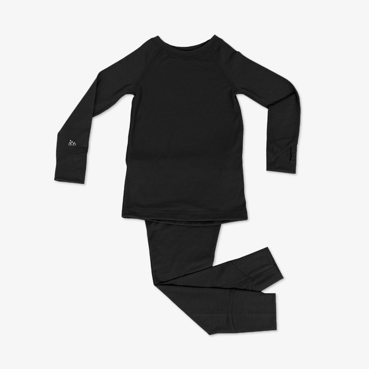 Kids Long Sleeve & Legging Set – 100% Merino Wool - Baselayer