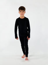Load image into Gallery viewer, Kids Long Sleeve &amp; Legging Set – 100% Merino Wool - Baselayer
