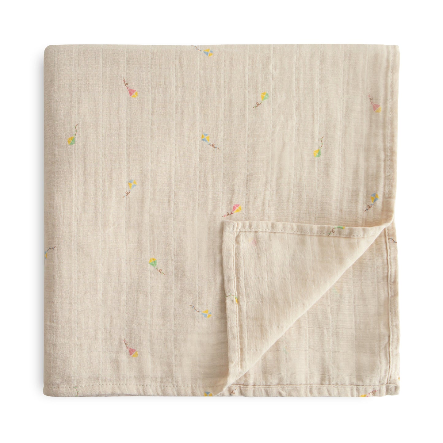 Mushie Organic Cotton Muslin Swaddle Blanket