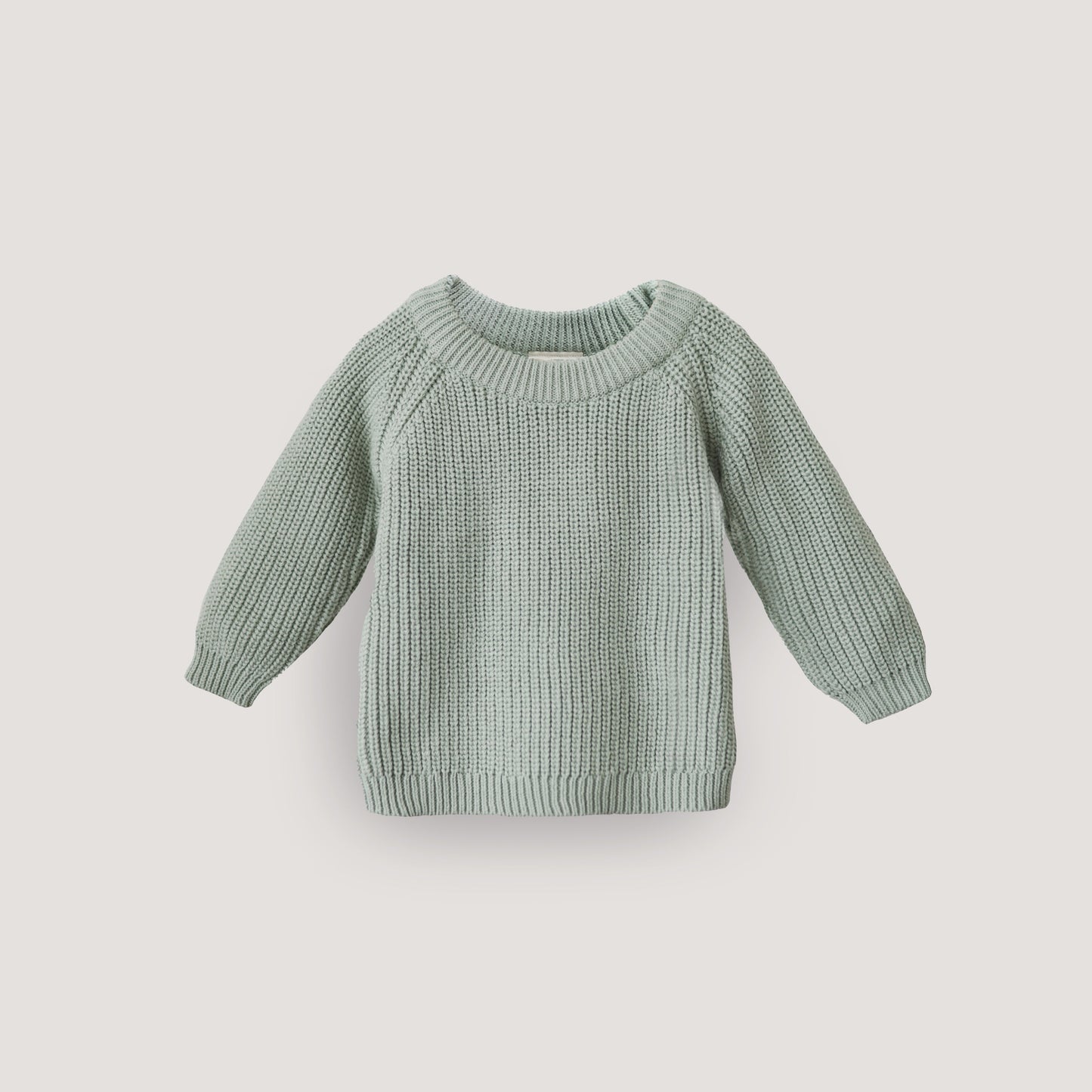 Mushie Organic Cotton Baby Chunky Knit Sweater