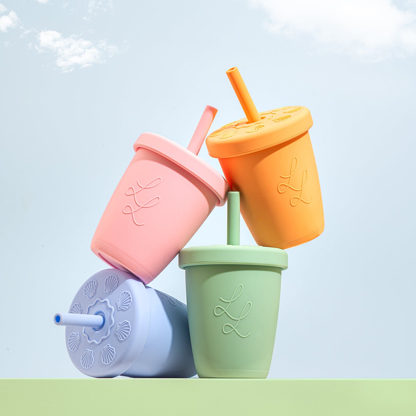 The Seashell Straw Cup