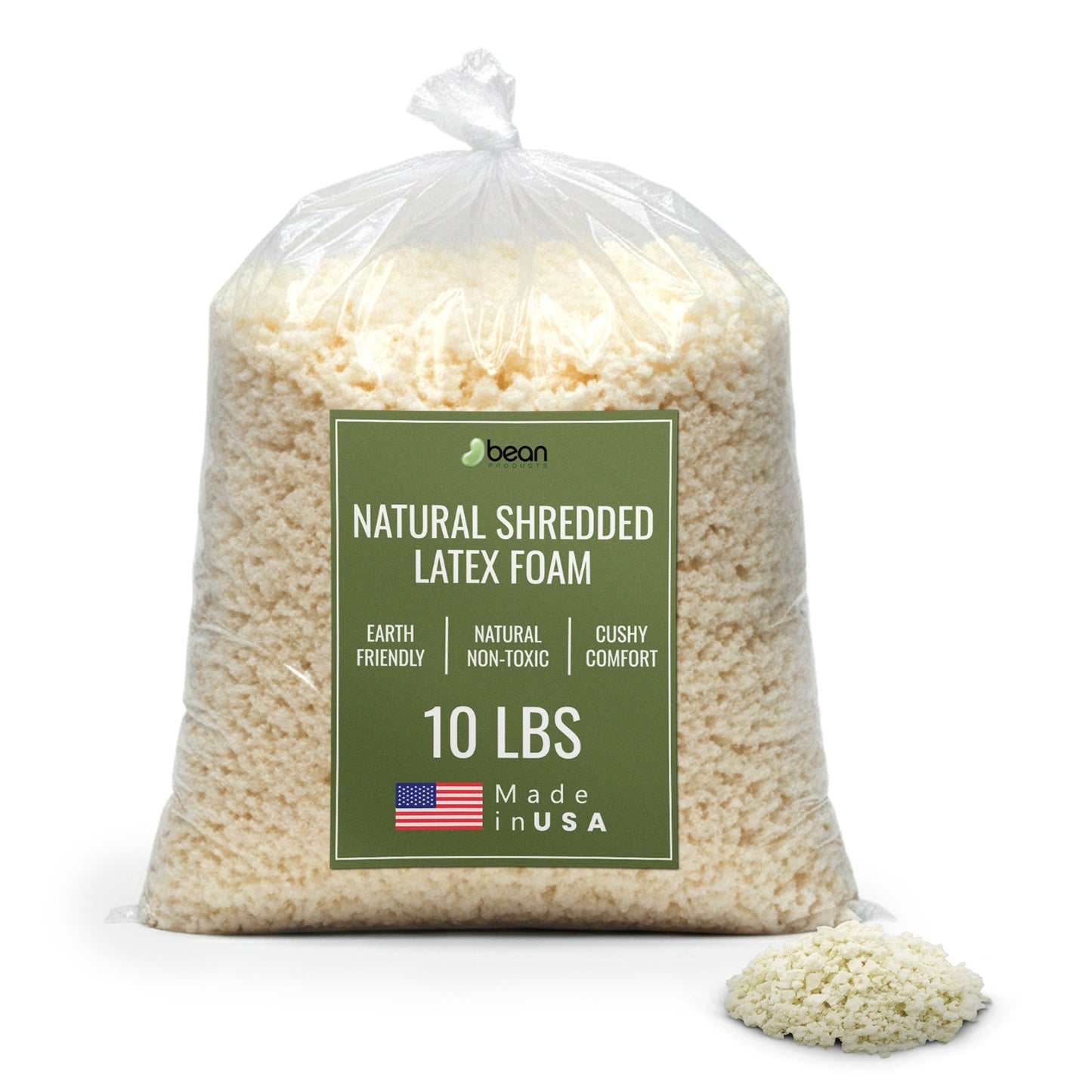 Organic Latex Foam Fill (Shredded)